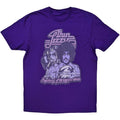 Purple - Front - Thin Lizzy Unisex Adult Vagabonds Of The Western World Distressed Cotton T-Shirt