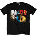 Black - Front - Pantera Unisex Adult Album Collage Cotton T-Shirt