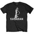 Black - Front - Kasabian Unisex Adult Ultra Face 2004 Tour Cotton T-Shirt
