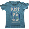 Black - Front - Kiss Unisex Adult Made For Lovin´ You Cotton T-Shirt