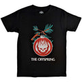 Black - Front - The Offspring Unisex Adult Bauble T-Shirt