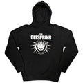 Black - Front - The Offspring Unisex Adult Bolt Logo Hoodie