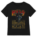 Black - Front - Kiss Unisex Adult Cobra Arena ´76 T-Shirt