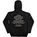 Black - Back - The Rolling Stones Unisex Adult Hackney Diamonds Track List Full Zip Hoodie