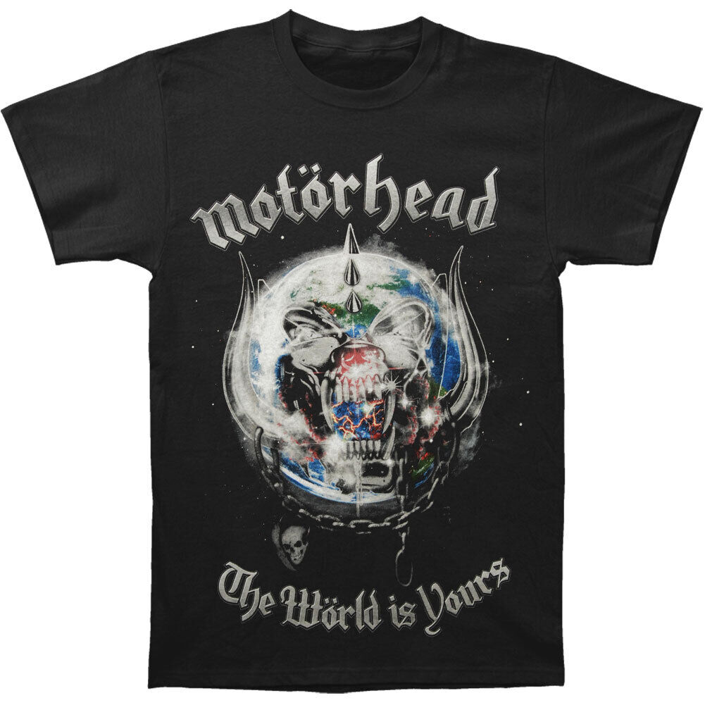 Black - Front - Motorhead Unisex Adult The Word Is Yours Album T-Shirt