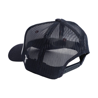 White-Navy Blue - Back - Tokyo Time Unisex Adult UFC Trucker Cap
