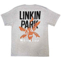 Grey-Black - Back - Linkin Park Unisex Adult Soldier Icons T-Shirt