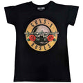 Grey - Front - Guns N Roses Womens-Ladies Classic Logo Pyjama Top