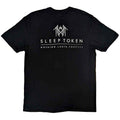 Black-White - Back - Sleep Token Unisex Adult Worship Back Print T-Shirt