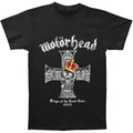 Black - Front - Motorhead Unisex Adult King Of The Road T-Shirt