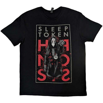 Black - Front - Sleep Token Unisex Adult Hypnosis Cotton T-Shirt