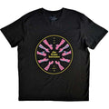 Black-Pink - Front - The Front Bottoms Unisex Adult Circle Hands T-Shirt