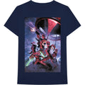Navy Blue - Front - Deadpool Unisex Adult Family T-Shirt