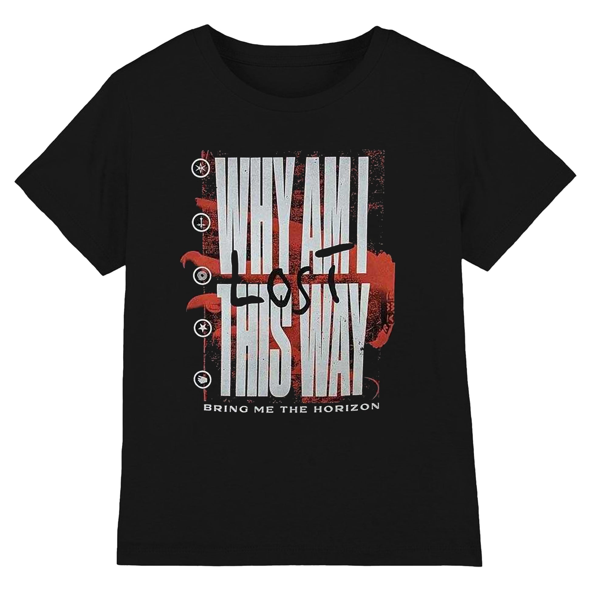 Black - Front - Bring Me The Horizon Unisex Adult Why Am I This Way Cotton T-Shirt