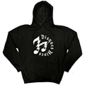 Black - Front - The Hives Unisex Adult Disques Hoodie