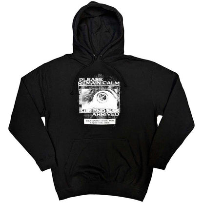 Black - Front - Bring Me The Horizon Unisex Adult Remain Calm Hoodie