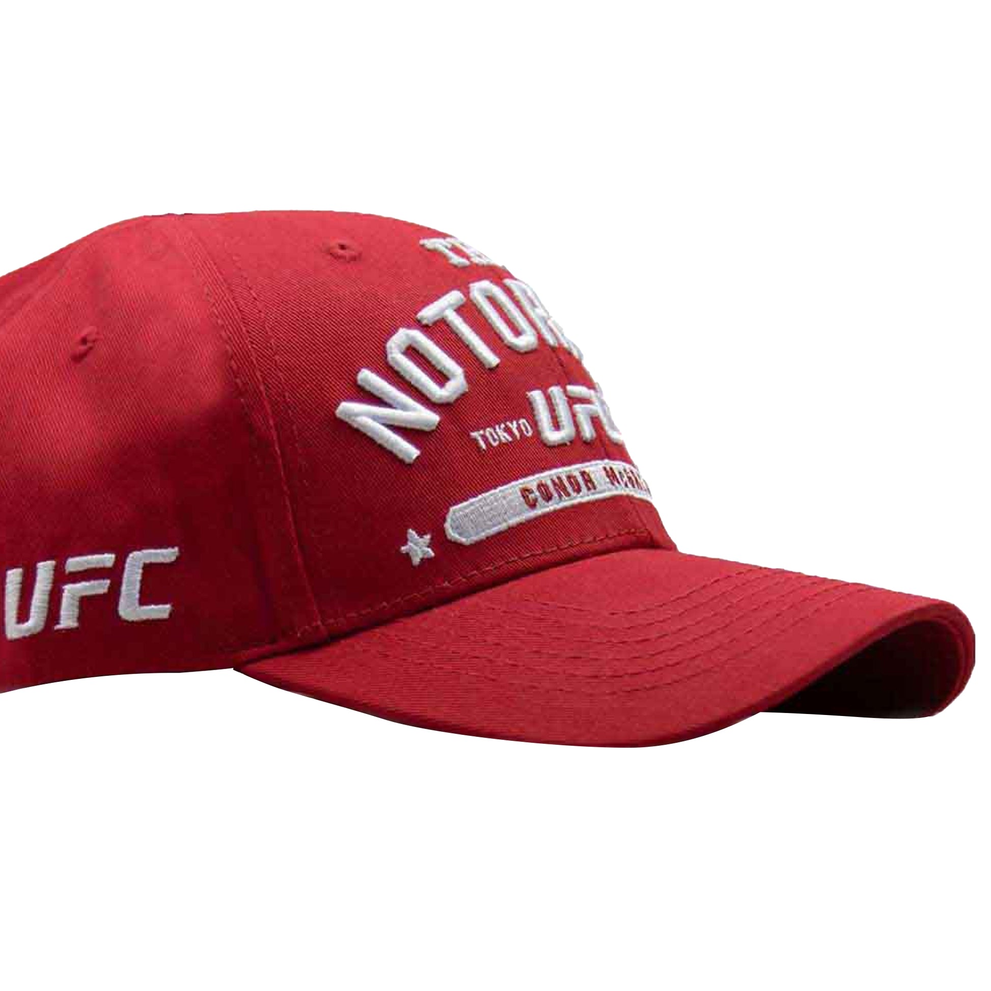 Red - Lifestyle - Tokyo Time Unisex Adult Notorious McGregor UFC Logo Baseball Cap