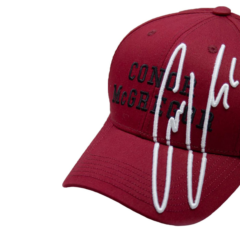 Red - Side - Tokyo Time Unisex Adult McGregor UFC Baseball Cap