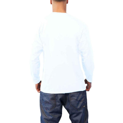 White - Back - Lil Nas X Unisex Adult Vertical Text Long-Sleeved T-Shirt