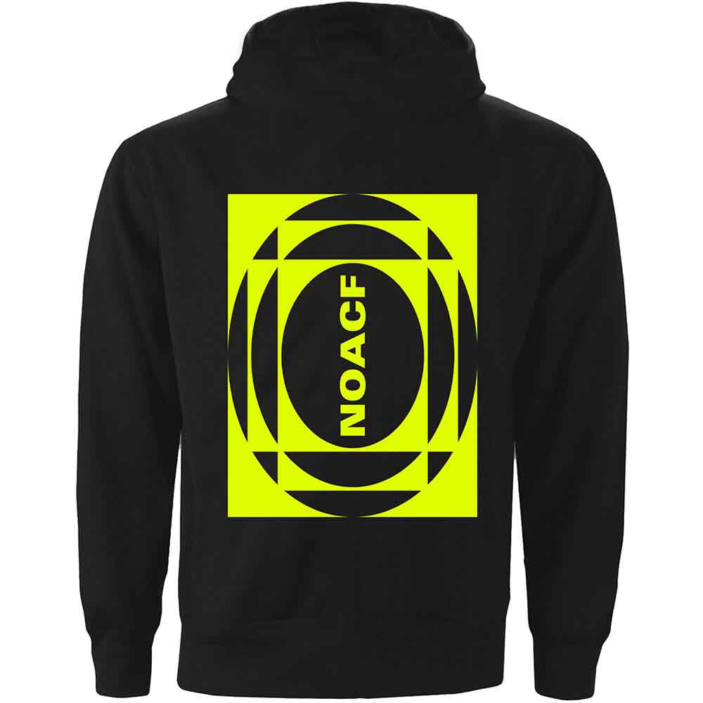 Black - Back - The 1975 Unisex Adult NOACF Pullover Hoodie