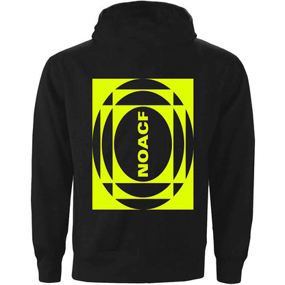 Black - Back - The 1975 Unisex Adult NOACF Pullover Hoodie