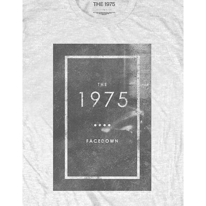 White-Black - Side - The 1975 Unisex Adult Facedown Cotton T-Shirt