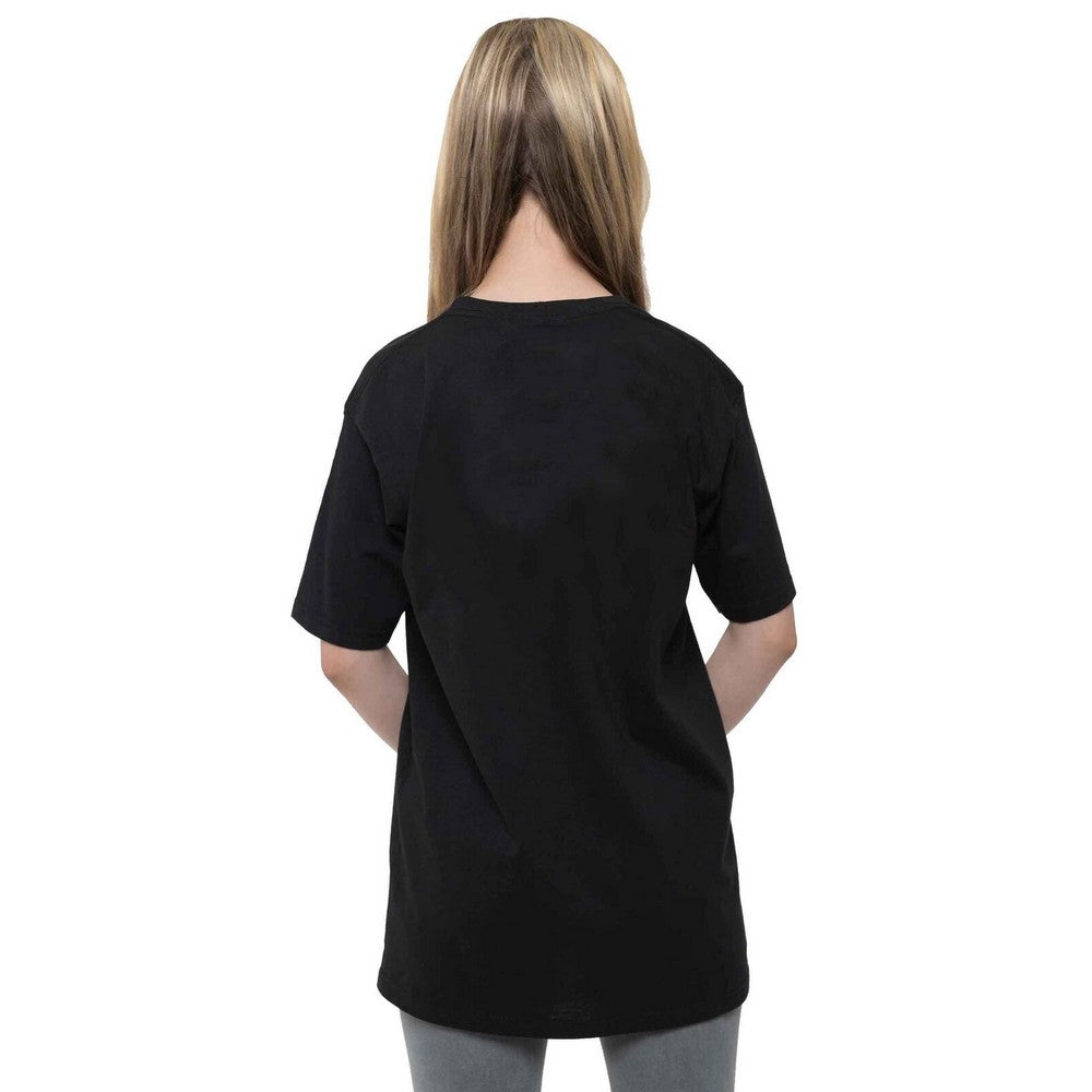 Black - Back - Tupac Shakur Childrens-Kids LA Skyline Cotton T-Shirt