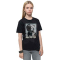 Black - Side - Tupac Shakur Childrens-Kids LA Skyline Cotton T-Shirt