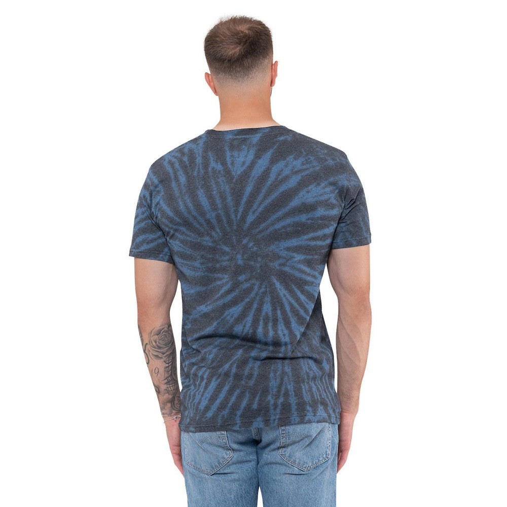 Black - Back - The Beatles Unisex Adult Let It Be Silhouette Tie Dye T-Shirt
