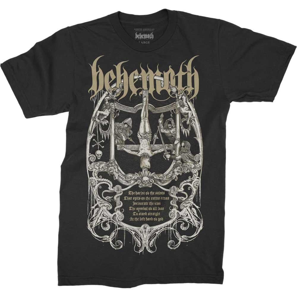 Black - Front - Behemoth Unisex Adult Harlot T-Shirt