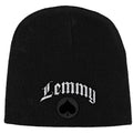 Black - Front - Lemmy Unisex Adult Ace Of Spades Beanie