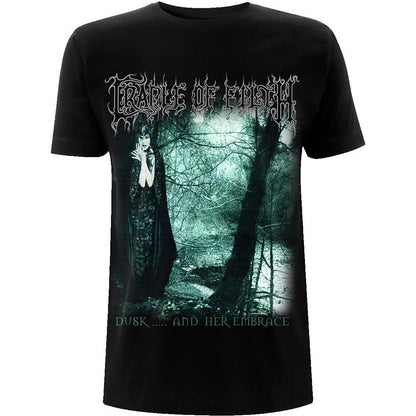 Black - Front - Cradle Of Filth Unisex Adult Dusk & Her Embrace Cotton T-Shirt