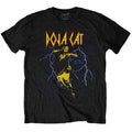 Black - Front - Doja Cat Unisex Adult Lightning Cotton T-Shirt