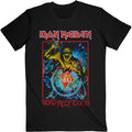 Black - Front - Iron Maiden Unisex Adult World Piece Tour ´84 V.1. T-Shirt