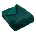 Emerald - Back - Riva Home Empress Faux Fur Throw