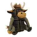 Brown - Front - Riva Home Highland Cow Doorstop