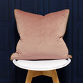 Blush-Gold - Lifestyle - Riva Home Meridian Cushion Cover