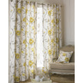 Ochre - Front - Riva Home Rosemoor Eyelet Curtains