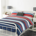 Blue-Red - Front - Riva Home Lymington Duvet Set