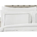 Silver - Back - Riva Home Cleopatra Pillow Case