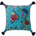 Kingfisher Blue - Front - Riva Home Tree Of Life Cushion Cover