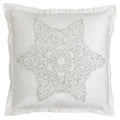 White - Front - Riva Paoletti Wonderland Snowflake Christmas Cushion Cover