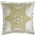 Champagne - Front - Riva Paoletti Wonderland Snowflake Christmas Cushion Cover