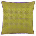 Gold-Purple - Front - Riva Paoletti Pimlico Cushion Cover