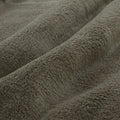 Mocha - Back - Riva Paoletti Luxe Sherpa Fleece Throw
