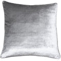 Silver - Front - Riva Paoletti Luxe Velvet Cushion Cover