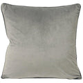 Dove-Charcoal - Front - Riva Paoletti Meridian Cushion Cover