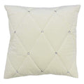 Cream - Front - Riva Paoletti New Diamante Cushion Cover