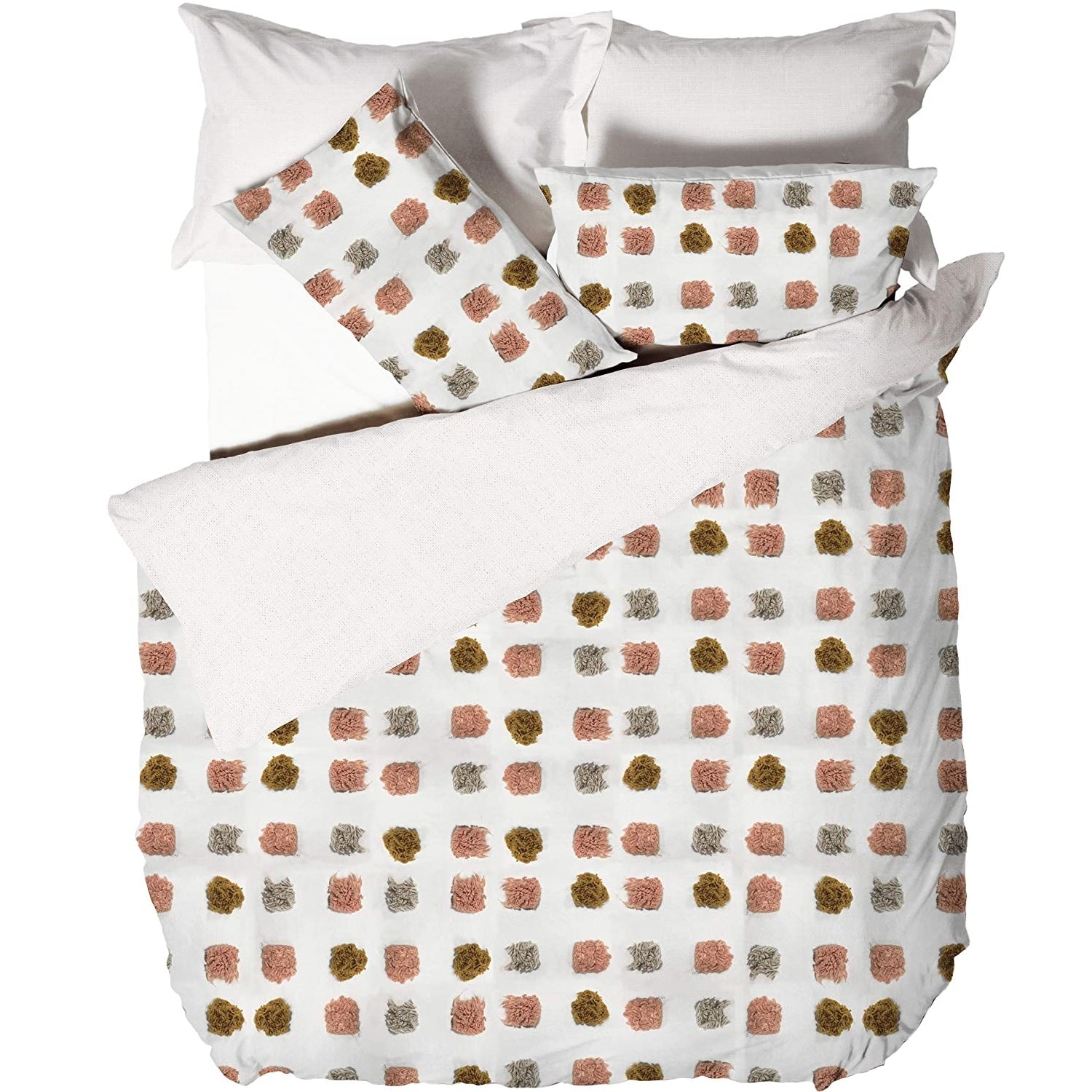 Pink-Sand - Front - Linen House Haze Duvet Cover Set