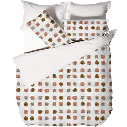 Pink-Sand - Front - Linen House Haze Duvet Cover Set